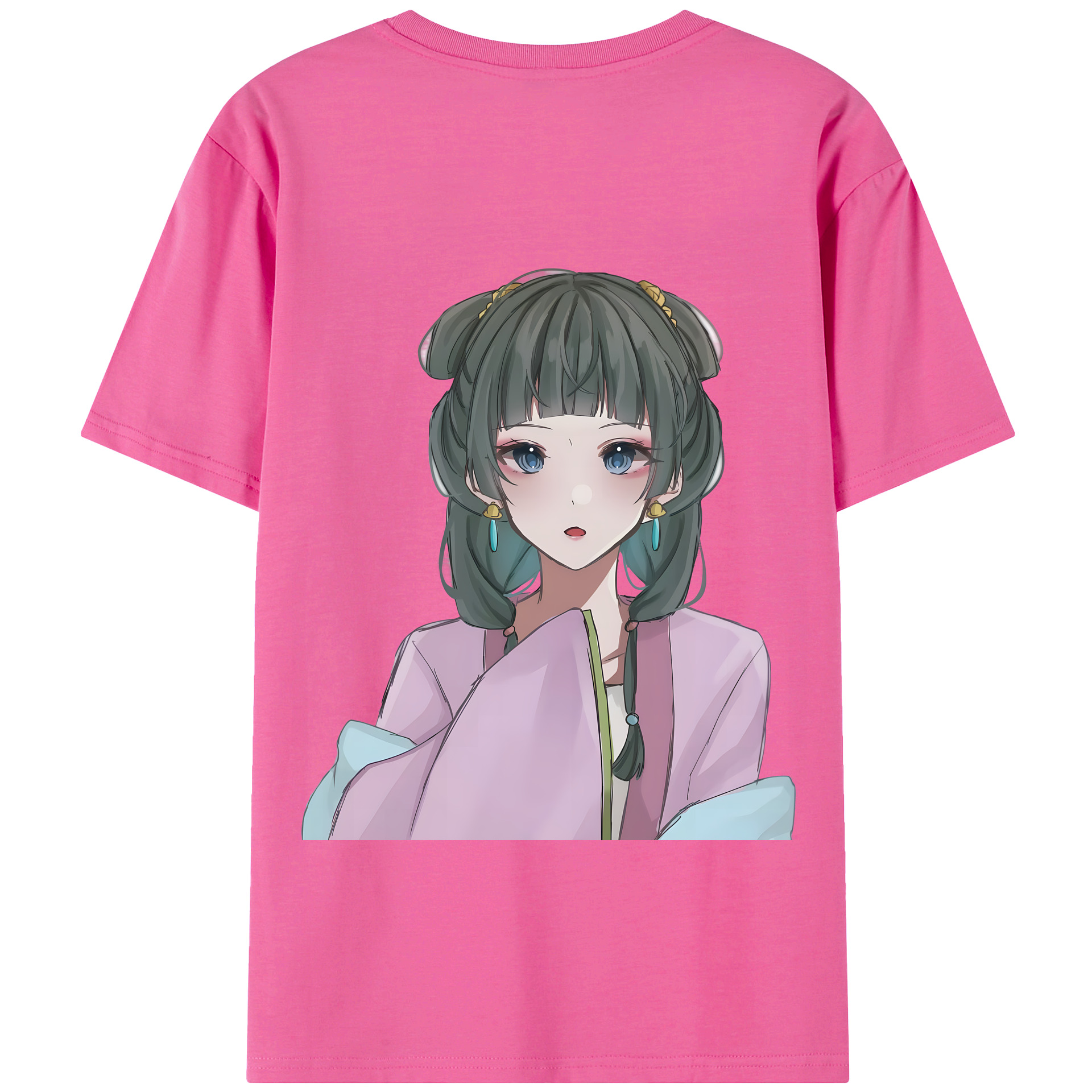 （画像用） 薬屋のひとりごと The Apothecary Diaries レディース半袖Tシャツ(バックプリント)